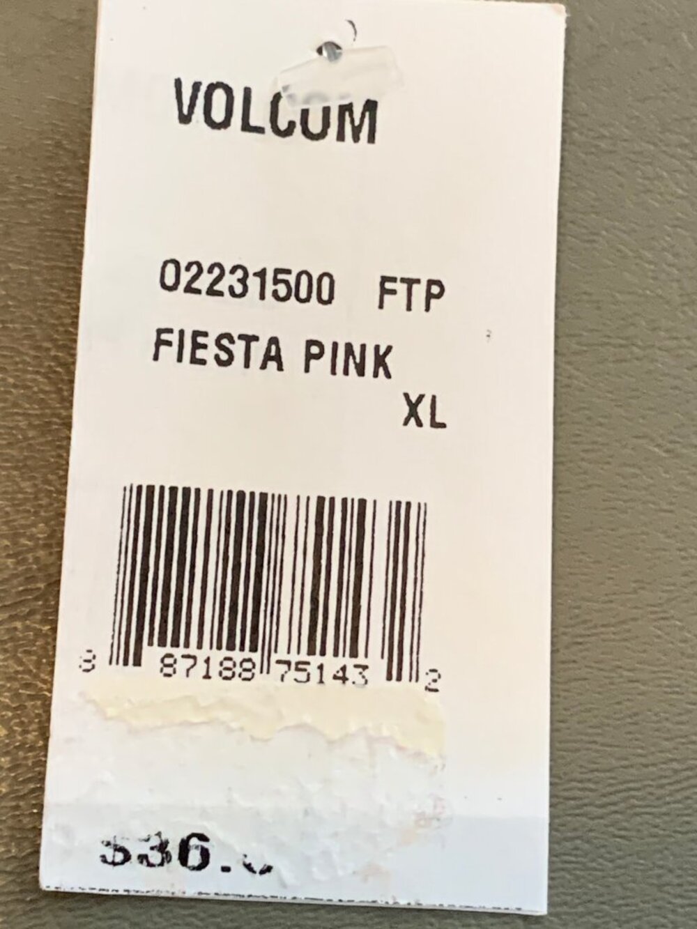 Volcom Junior Women's Hipster Bikini Bottom Swimsuit, Fiesta Pink - Picture 3 of 6